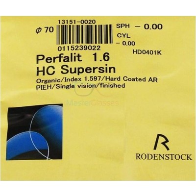 Perfalit 1.6 HC Supersin (Сферические)