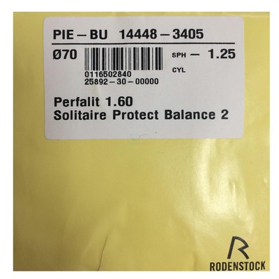 Perfalit 1.6 Solitaire Protect Balance 2 (Сферические)
